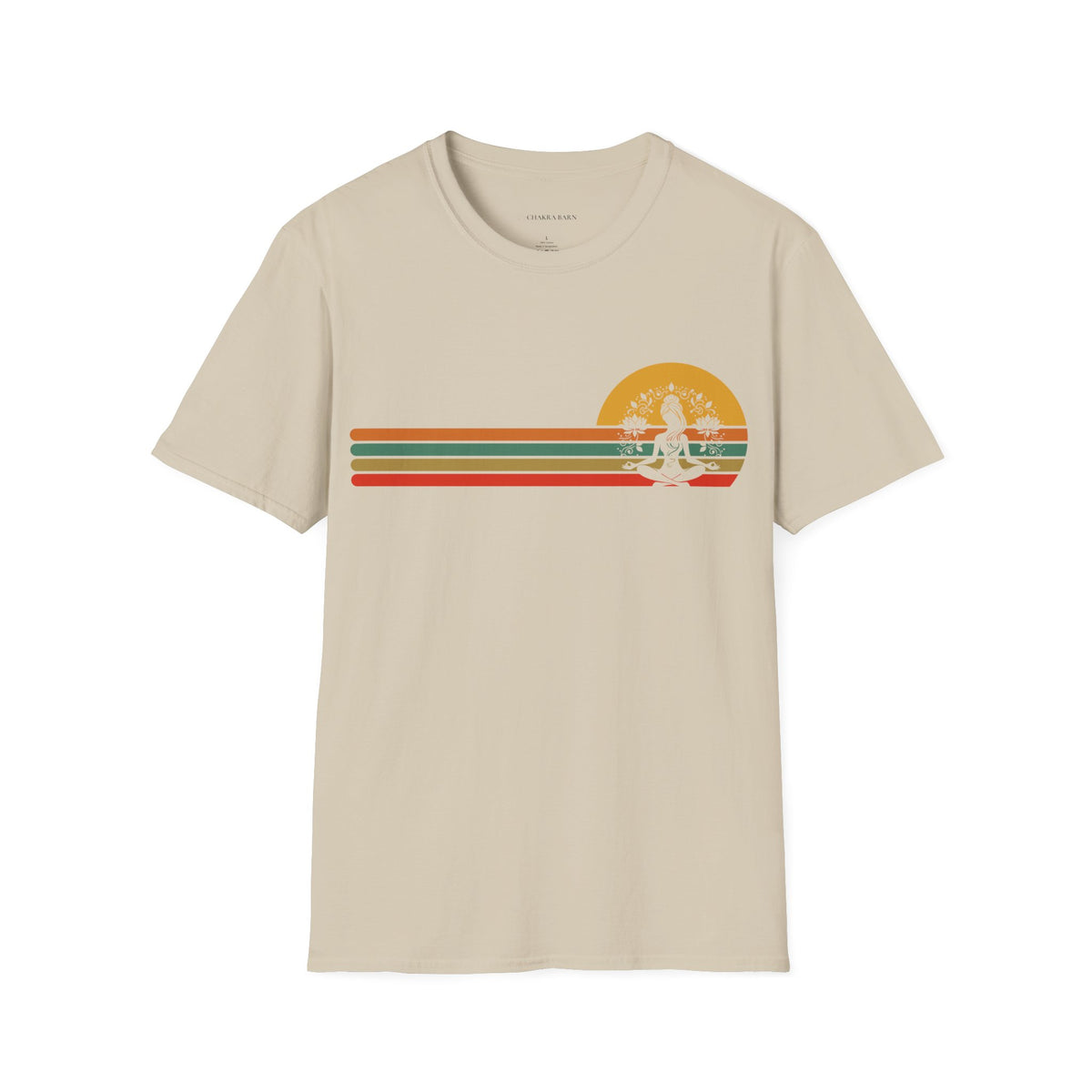 Retro Sunset Yoga