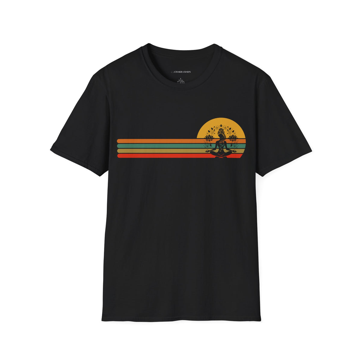 Retro Sunset Yoga
