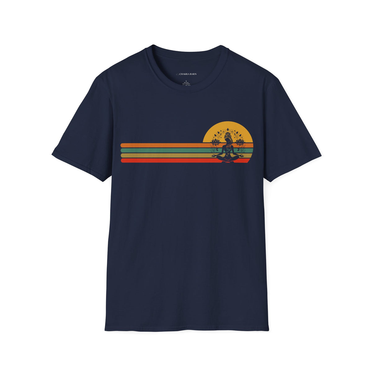 Retro Sunset Yoga