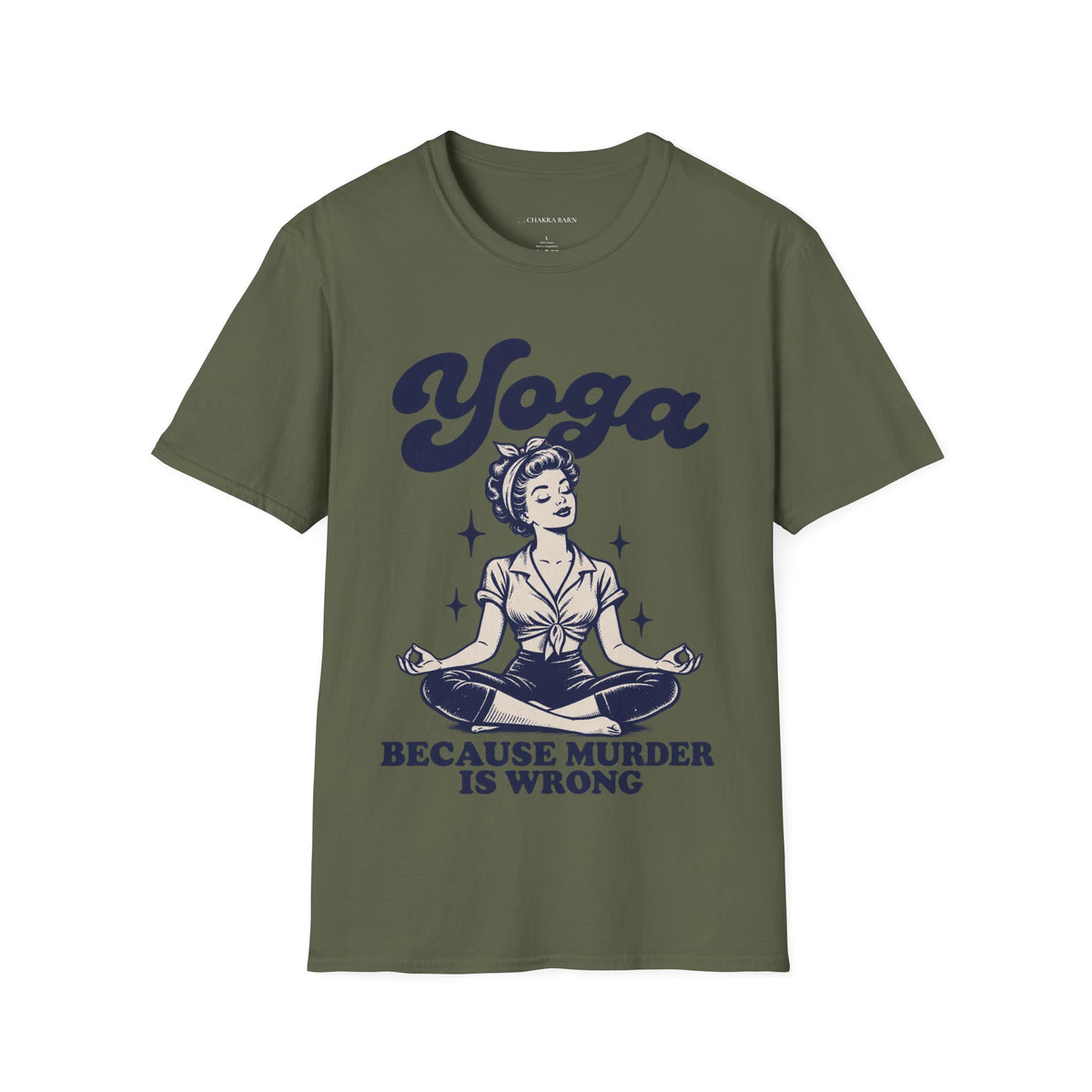Yoga Because Murder Is Wrong