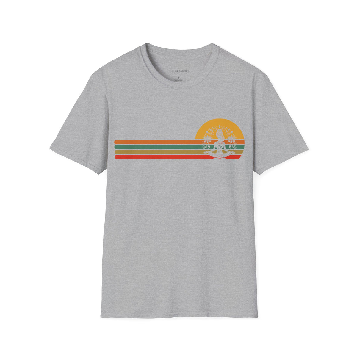 Retro Sunset Yoga